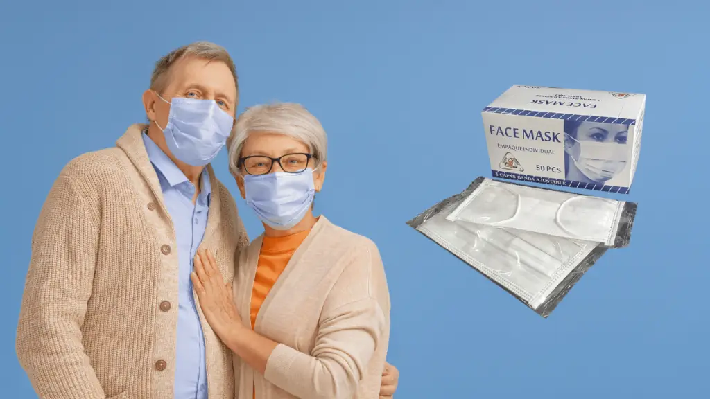 Tapabocas desechable blanco